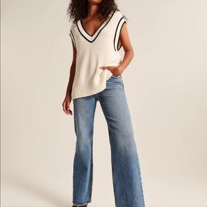 Oversized Sweater Vest